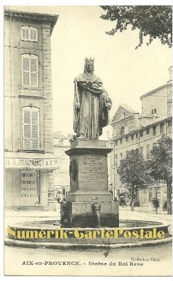 Aix-en-Provence - Statue du Roi René