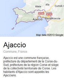 Ajaccio - Le départ du conscrit