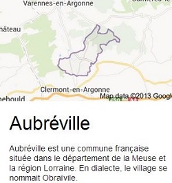 Aubréville - La Perception