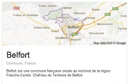 Belfort - Faubourg de France et Place Corbis
