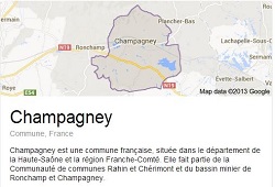 Champagney - Vue générale