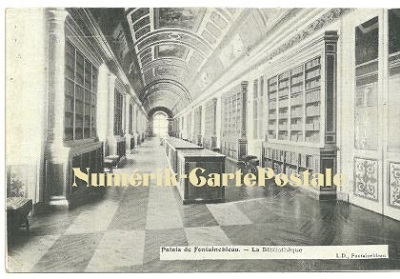 Fontainebleau - La Bibliothèque du Palais