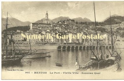 Menton - Le nouveau quai