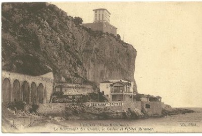 Menton - Le restaurant des Grottes