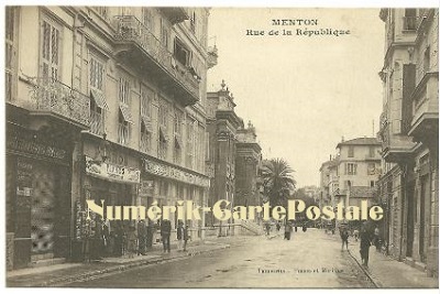 Menton - Rue de la République