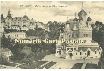 Nice - Eglise Russe et Hôtel Impérial