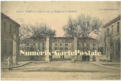 Nîmes - Caserne du 19e d'Artillerie