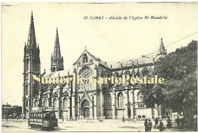 Nîmes - L'Eglise St Baudillé