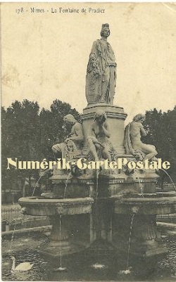 Nîmes - La Fontaine de Pradier