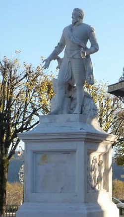 Pau - Statue Henri IV - Place Royale