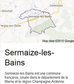 Sermaize les Bains - La rue Cheminon