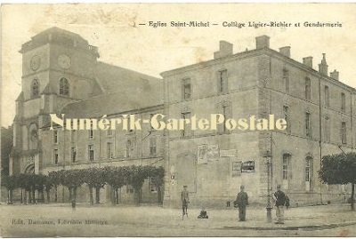 Saint Mihiel - Le Collège Ligier-Richier et la Gendarmerie