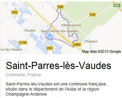 St Parres les Vaudes - LA Route Nationale