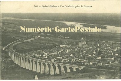 St Satur - Vue générale