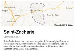 Saint Zacharie - Cours Marceau