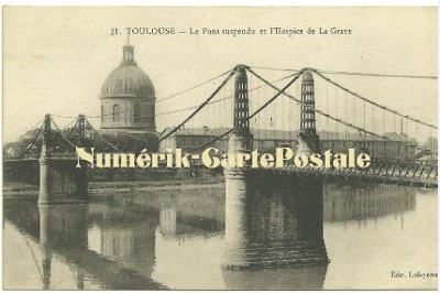 Toulouse - Le Pont Suspendu